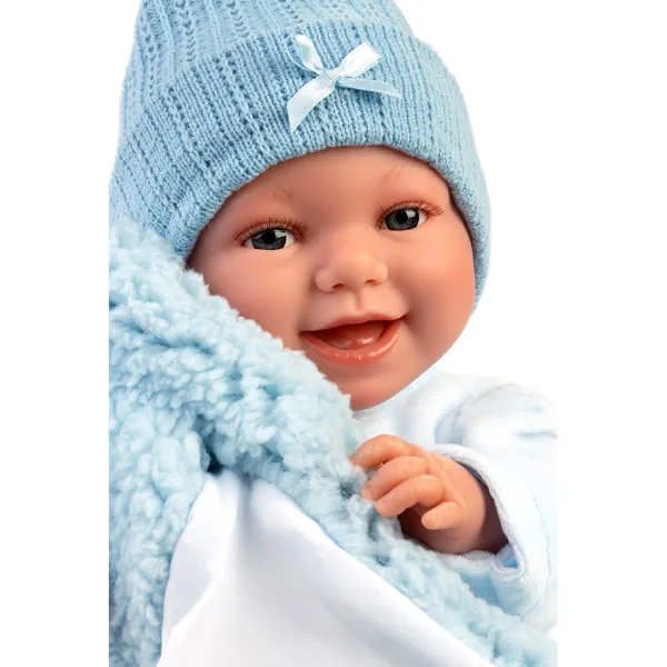Llorens: Liam, 38 cm, plačúca bábika so spacím vakom obrázok 3