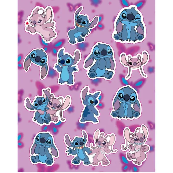 Luna: Disney Stitch Art Set maľovanka s 6 fixkami a nálepkami obrázok 2