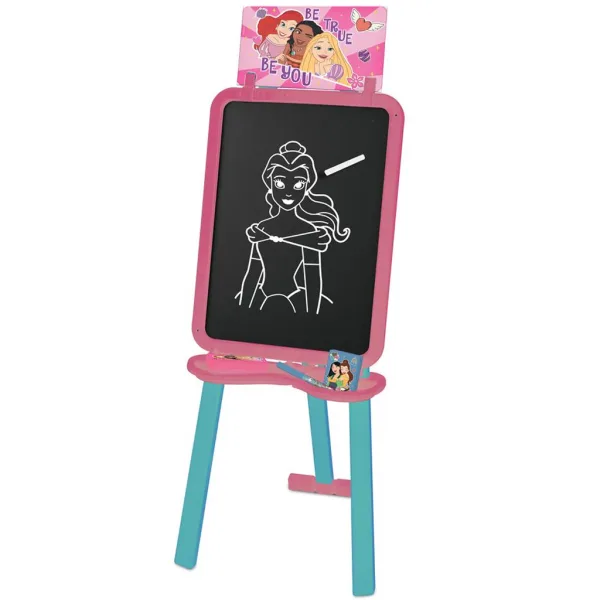 Luna: Disney princezné 2 v 1 stojaca kresliaca tabuľa 56x42x6 cm obrázok 2