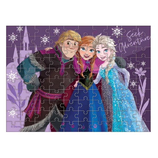 Luna: Frozen, 100-dielna svietiaca puzzle do tmy obrázok 2