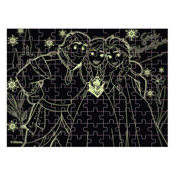 Luna: Frozen, 100-dielna svietiaca puzzle do tmy obrázok 3