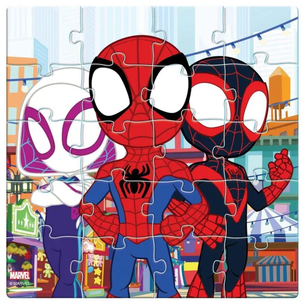 Luna: Magnetická skladačka Spidey a jeho priatelia, 3x20 dielikov obrázok 4