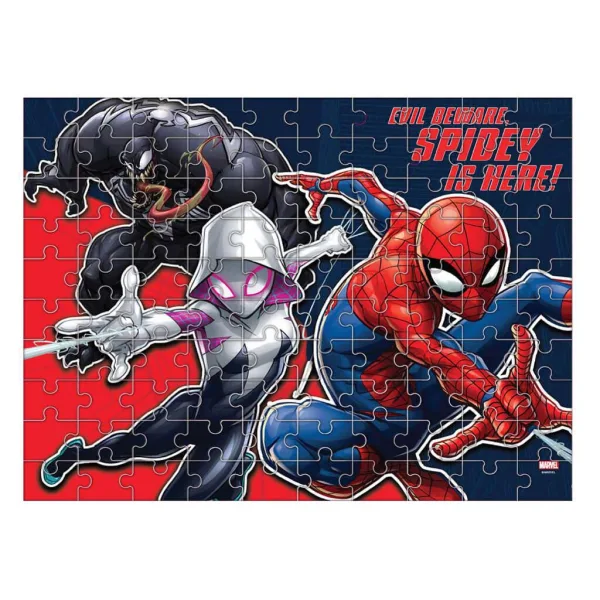 Luna: Marvel Spider-Man 100-dielne puzzle svietiace v tme obrázok 2