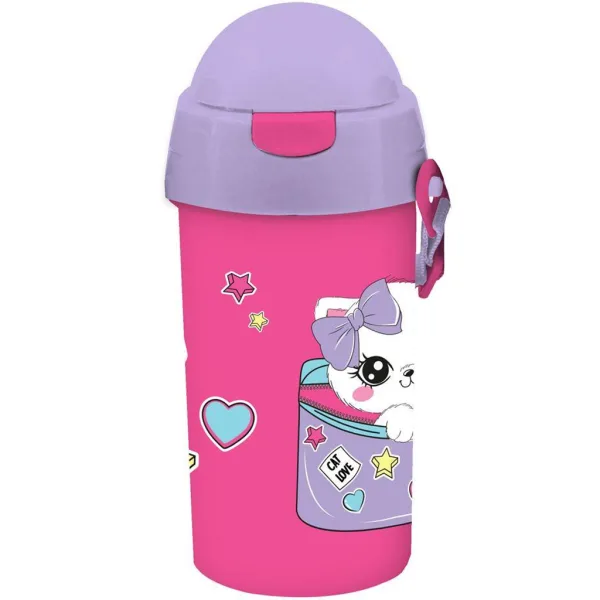 Luna: Must Team fľaša s dievčenským motívom, rôzne prevedenia, 500 ml, 1 ks obrázok 4