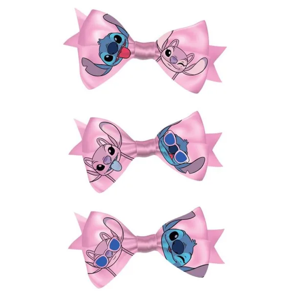 Luna: Sada 3 mašľových sponiek do vlasov Lilo & Stitch obrázok 2
