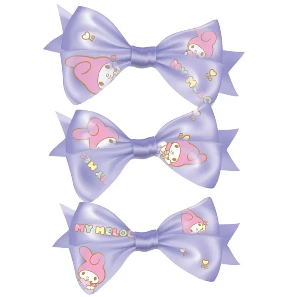 Luna: Sada 3 mašľových sponiek do vlasov My Melody obrázok 2