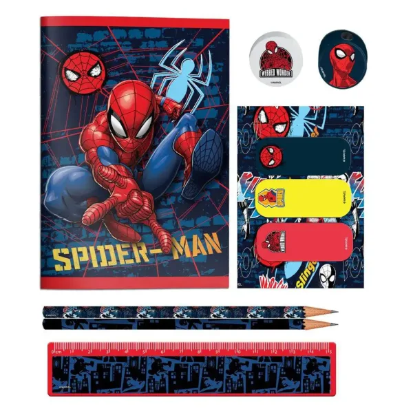 Luna: Sada písacích potrieb Spider-Man, 10 kusov obrázok 2