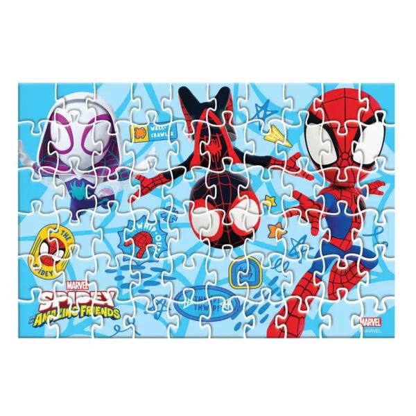 Luna: Spidey 2 v 1 60-dielne puzzle a figúrka Spideyho obrázok 2