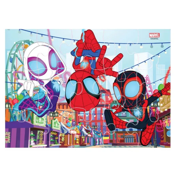 Luna: Spidey 4 v 1 12-15-20-24 dielikové puzzle obrázok 3