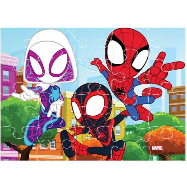 Luna: Spidey 4 v 1 12-15-20-24 dielikové puzzle obrázok 4