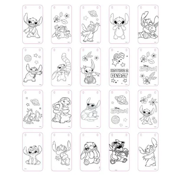 Luna: Stitch 27-dielna kreatívna sada na vyfarbovanie obrázok 4