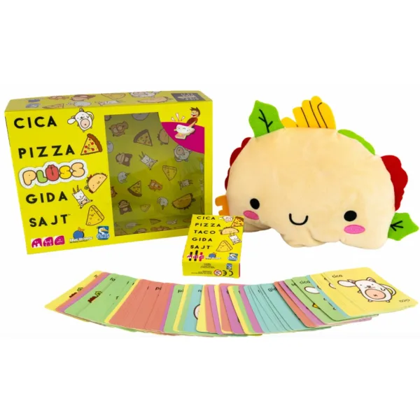 Mačka, pizza, plyšák, kozľa, syr spoločenská hra obrázok 2