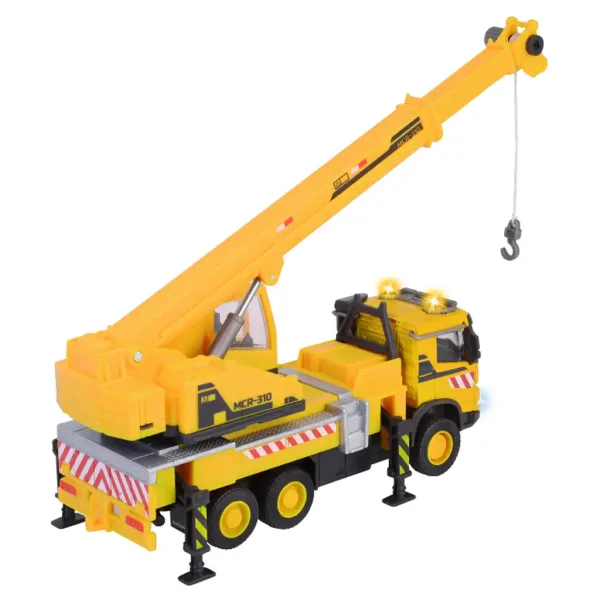 Majorette: Volvo žeriavový nákladiak so svetlom a zvukom 22 cm - Simba Toys obrázok 3