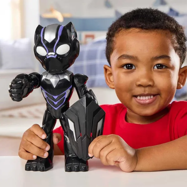 Marvel Iron Man a jeho úžasní priatelia - Čierny panter 23 cm figúrka - Hasbro obrázok 3