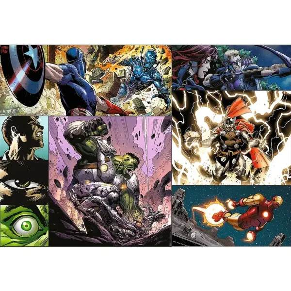 Marvel: Pomstitelia 4x250 ks puzzle - Trefl obrázok 5