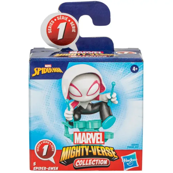Marvel: Spider-Man Mighty-Verse Collection - Spider Gwen mini figura - Hasbro obrázok 3