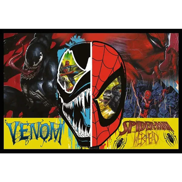 Marvel: Spider-Man vs Venom 2x200 ks puzzle - Trefl obrázok 3