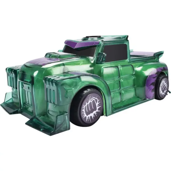 Marvel: Svetelný hrdina Hulk vozidlo so svetelnými a zvukovými efektmi - Jada Toys obrázok 2
