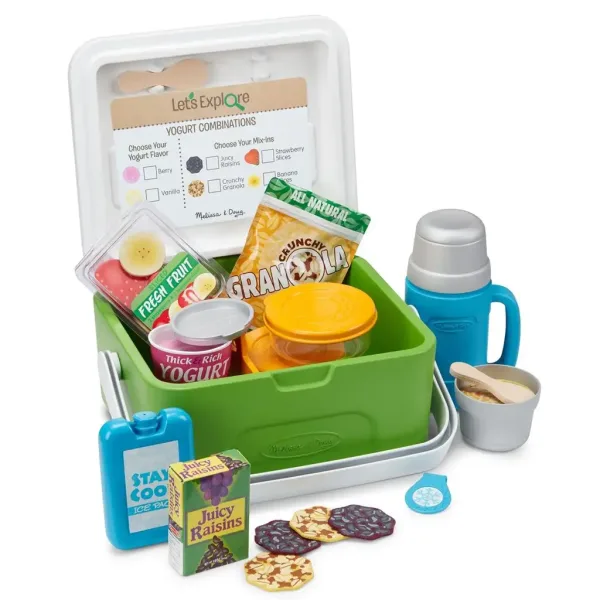 Melissa & Doug: Chladiaca taška s jedlom a doplnkami hracia súprava obrázok 2