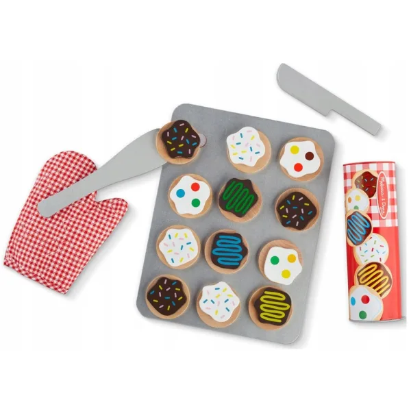 Melissa & Doug: Drevená súprava koláčikov - Spin Master obrázok 2