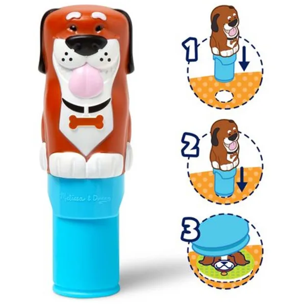 Melissa & Doug: Sticker WOW! Pečiatkovač nálepiek – Pes – Spin Master obrázok 2