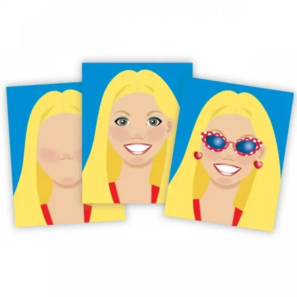 Melissa & Doug: Vytvor tvár nálepková kreatívna sada obrázok 3