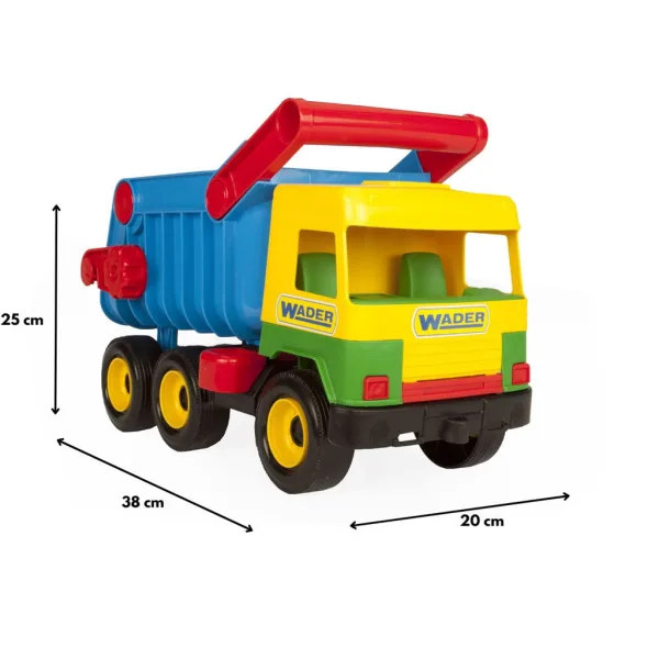 Middle Truck: vyklápací dumper 38 cm - Wader obrázok 3
