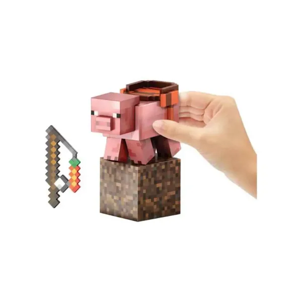 Minecraft: Diamond Level - Figúrka prasiatka - Mattel obrázok 3