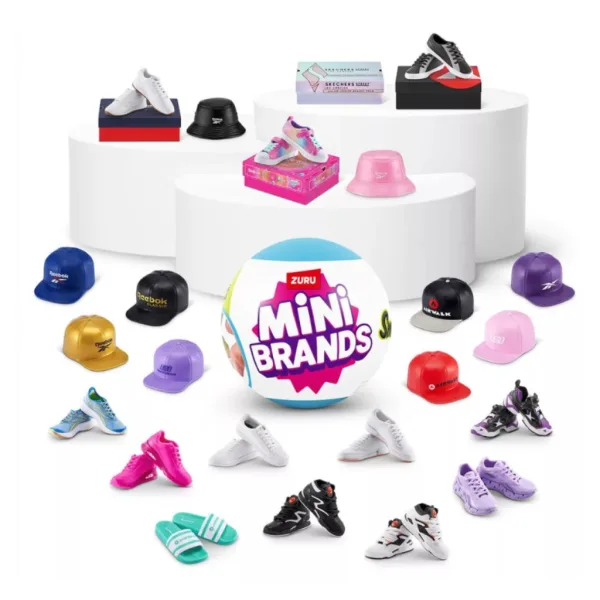Mini Brands Sneakers prekvapenie mini topánky hracia súprava v rôznych variantoch obrázok 3