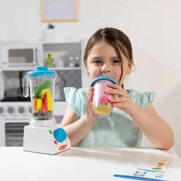 Mixér na smoothie s drevenými doplnkami - Melissa & Doug obrázok 5