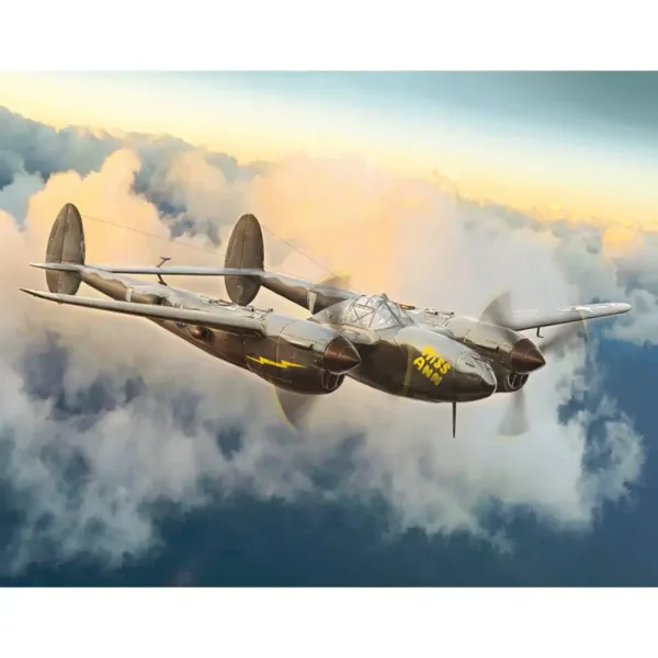 Model lietadla Italeri 1/72 P-38J Lightning obrázok 9