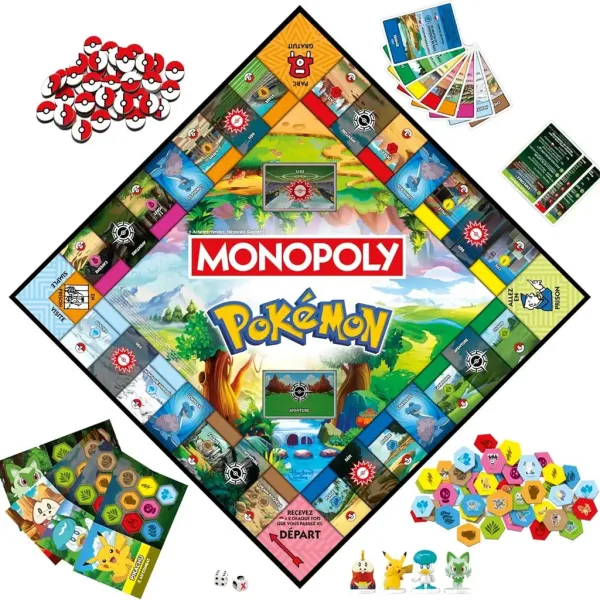 Monopoly Pokémon spoločenská hra - Hasbro obrázok 2