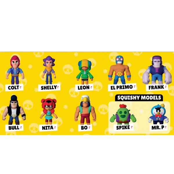 Monster Flex: naťahovacie figúrky Brawl Stars v rôznych variantoch, 1 ks obrázok 7