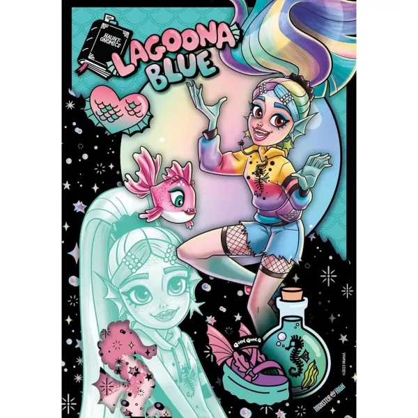 Monster High Lagoona Blue 150 ks puzzle - Clementoni obrázok 3