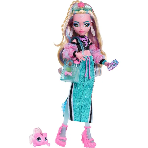 Monster High Lagoona Blue bábika s doplnkami - Mattel obrázok 3