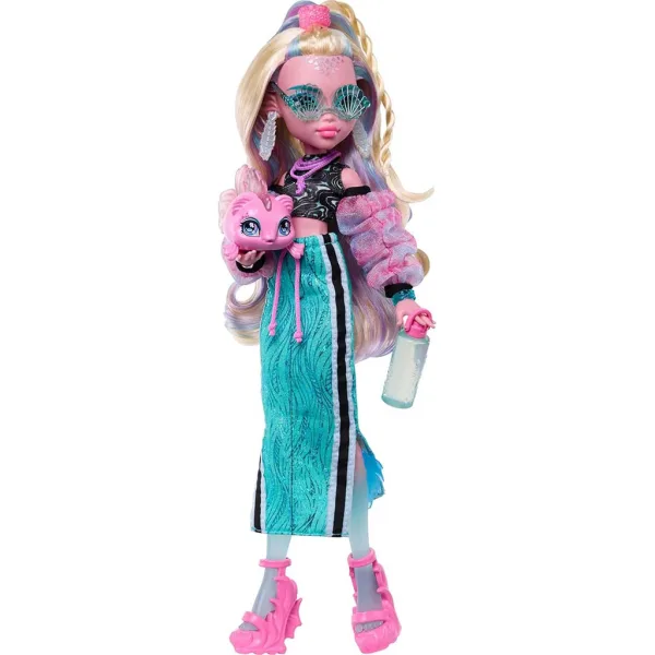 Monster High Lagoona Blue bábika s doplnkami - Mattel obrázok 4