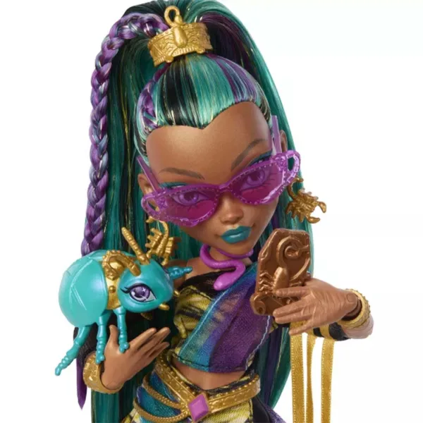 Monster High Nefera De Nile bábika s doplnkami - Mattel obrázok 3