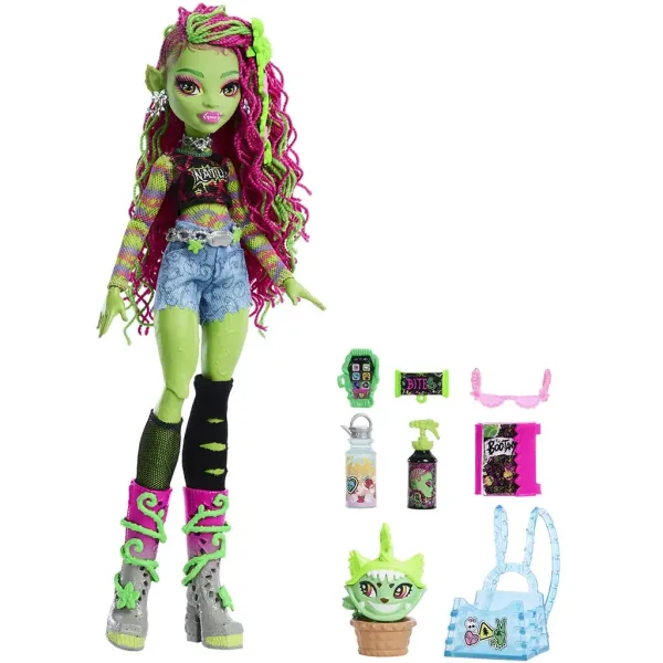Monster High: Strašidelne nová bábika Venuša - Mattel obrázok 2