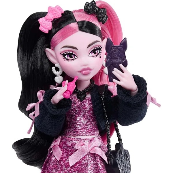 Monster High bábika Draculaura s doplnkami - Mattel obrázok 4