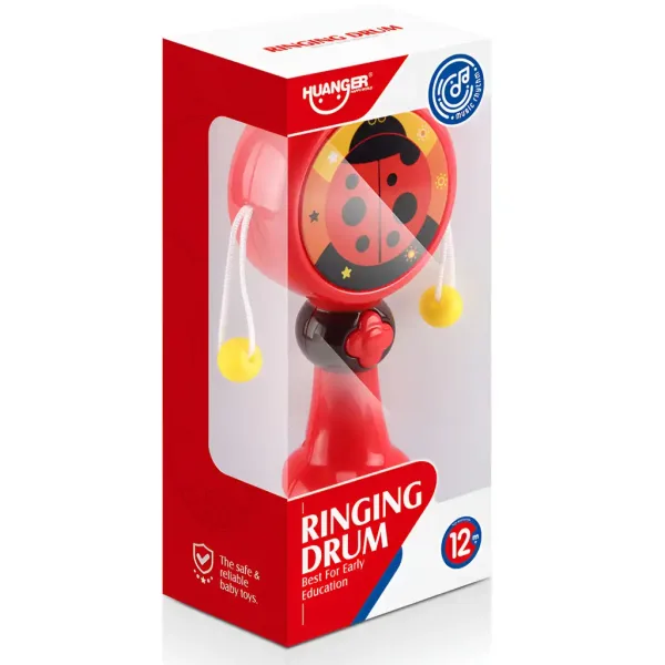Music World: Bodkovaný bubon 17cm obrázok 4