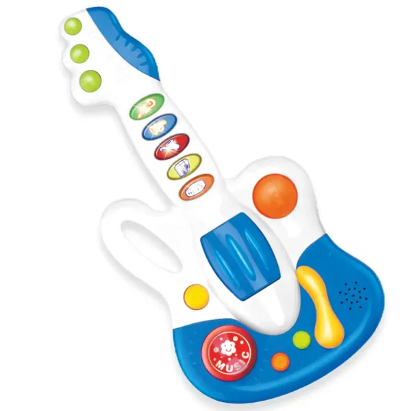 Music World: Detská gitara so svetlom a zvukom obrázok 2