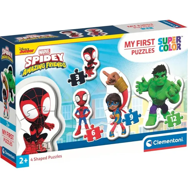MyFirst Puzzle: 4 v 1 Spidey a priatelia Supercolor puzzle - Clementoni obrázok 1
