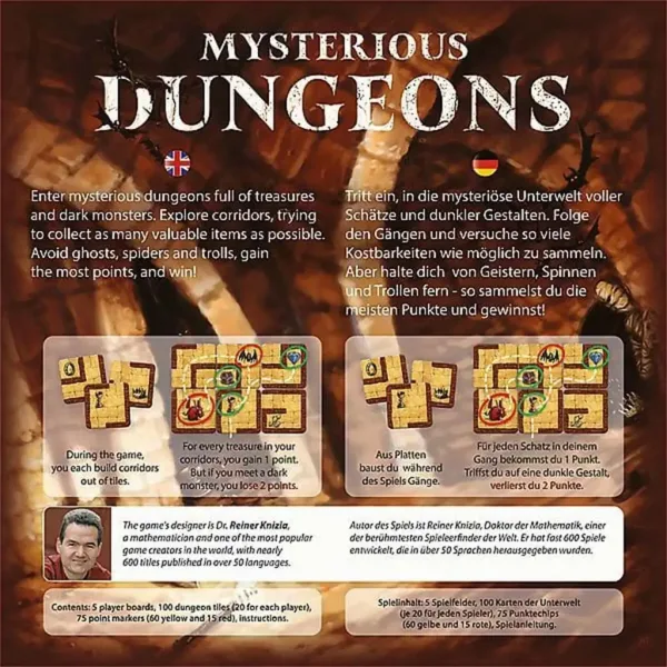 Mysterious Dungeons spoločenská hra - Trefl obrázok 3