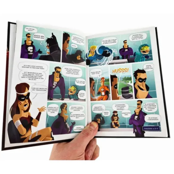 Mystery: Superhrdinský záhadný listovací komiks obrázok 3