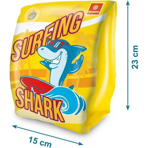 Nafukovacie rukávniky so vzorom žraloka - Mondo Toys obrázok 2
