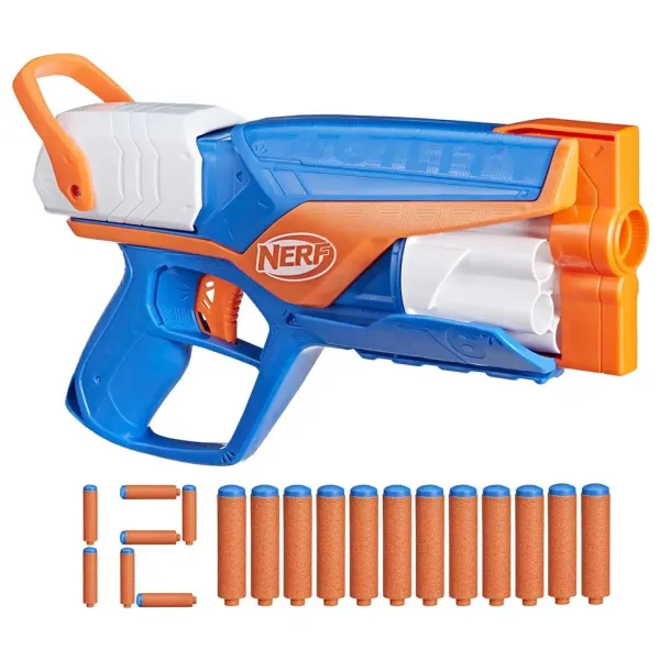 Nerf: N-Series: Agility penová pištoľ s 12 nábojmi - Hasbro obrázok 2