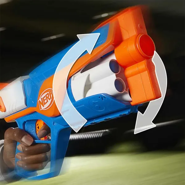Nerf: N-Series: Agility penová pištoľ s 12 nábojmi - Hasbro obrázok 5
