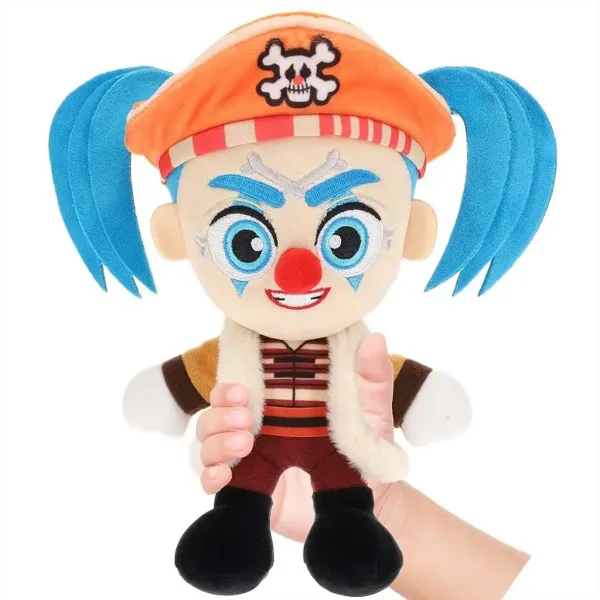 Netflix: One Piece - Plyšová figúrka postavy Buggy 20 cm obrázok 3