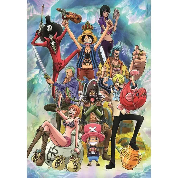 One Piece 1000 dielikové kompaktné puzzle 50x70cm - Clementoni obrázok 2