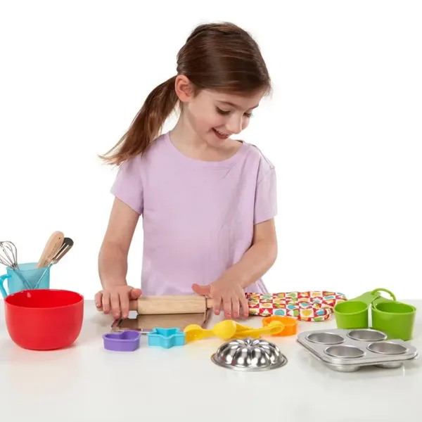 Pečenie-Varenie: Hra s pekárskou súpravou - Melissa & Doug obrázok 4